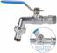Robinet cu bila dublu serviciu, conectare rapida furtun, filet G 3/4&QUOT; x G 1&QUOT;, PN 16