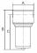 Filtru din inox 1.4404, 50 µm, G 1/2, 2500 l/min