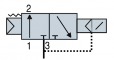 Distribuitor vacuum - 3 canale