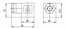 Conector forma A - 230V