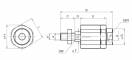 Cupla auto-aliniere M27x2