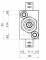Gripper pneumatic dubla actiune cu pin spate