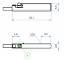 Senzor magnetic tip PNP (conector M8)
