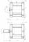 Cilindru compact simpla actiune - arc frontal, Ø125 - 250