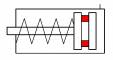 Cilindru compact simpla actiune magnetic - arc frontal, Ø125 - 250