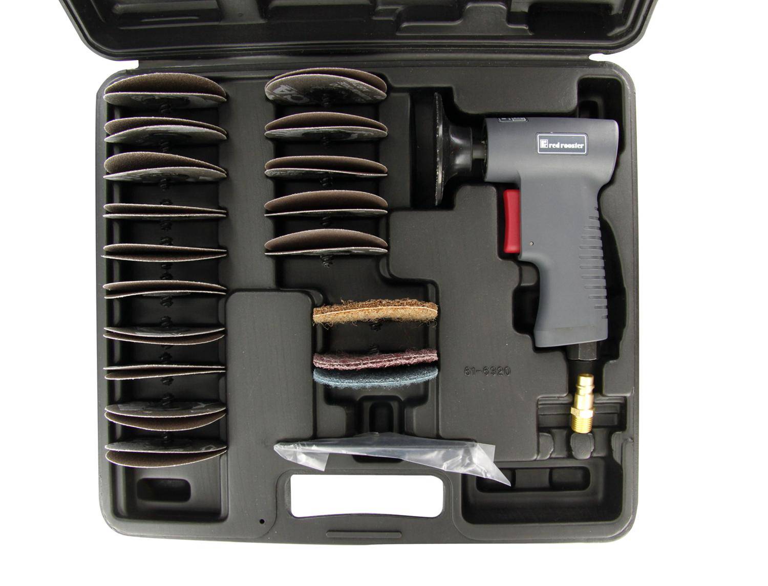 Trusa mini-slefuitor pneumatic disc 75mm - 0,3 kW - 15000 rot/min