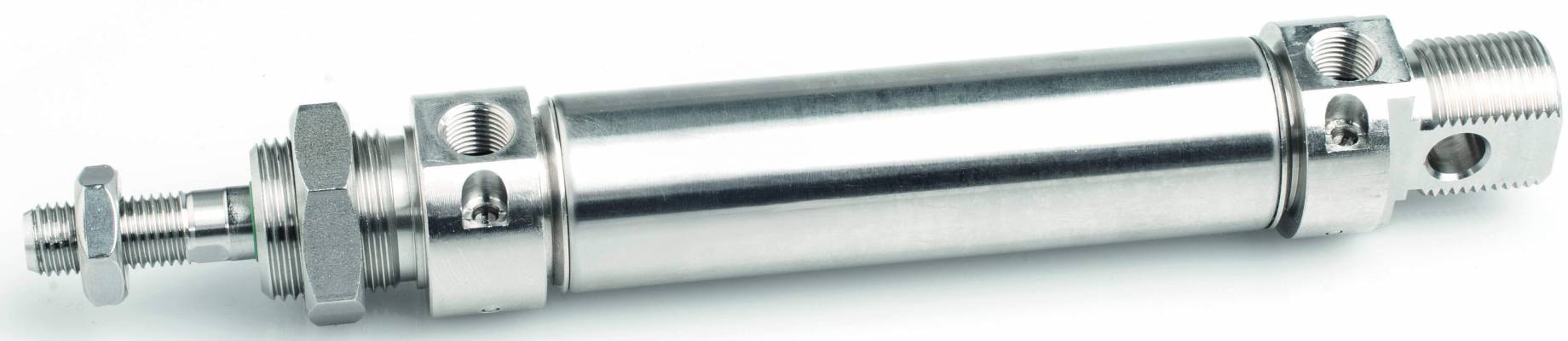 Micro cilindru inox dubla actiune magnetic