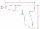 Surubelnita pneumatica Shut-off automat, patrat antrenare 1/4&QUOT;, cuplu 0,8-3,5 Nm, 1300 rot/min