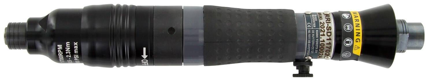 Surubelnita pneumatica Shut-off automat, patrat antrenare 1/4&QUOT;, cuplu 0,5-1,5 Nm, 1600 rot/min
