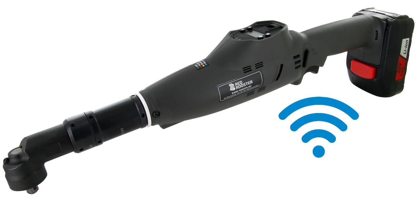 Cheie unghiulara electrica cu traductor, WLAN, patrat 3/8&QUOT;, cuplu 20-48 Nm, 60-210 rot/min
