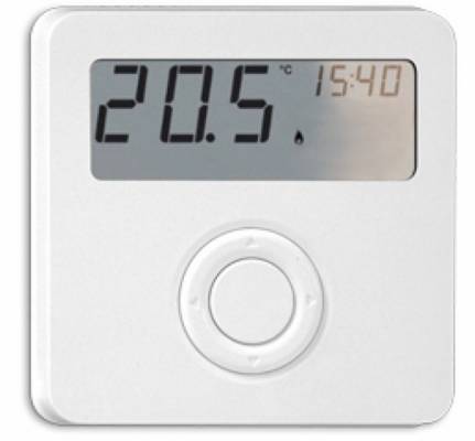 Termostat electronic montaj perete, display 0ºC ~ 39ºC, reglaj  5ºC ~ 35ºC