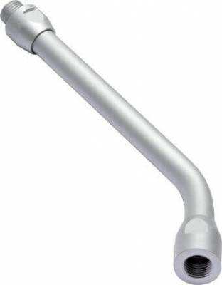 Tub extensie fara duza, curbat, L=450mm