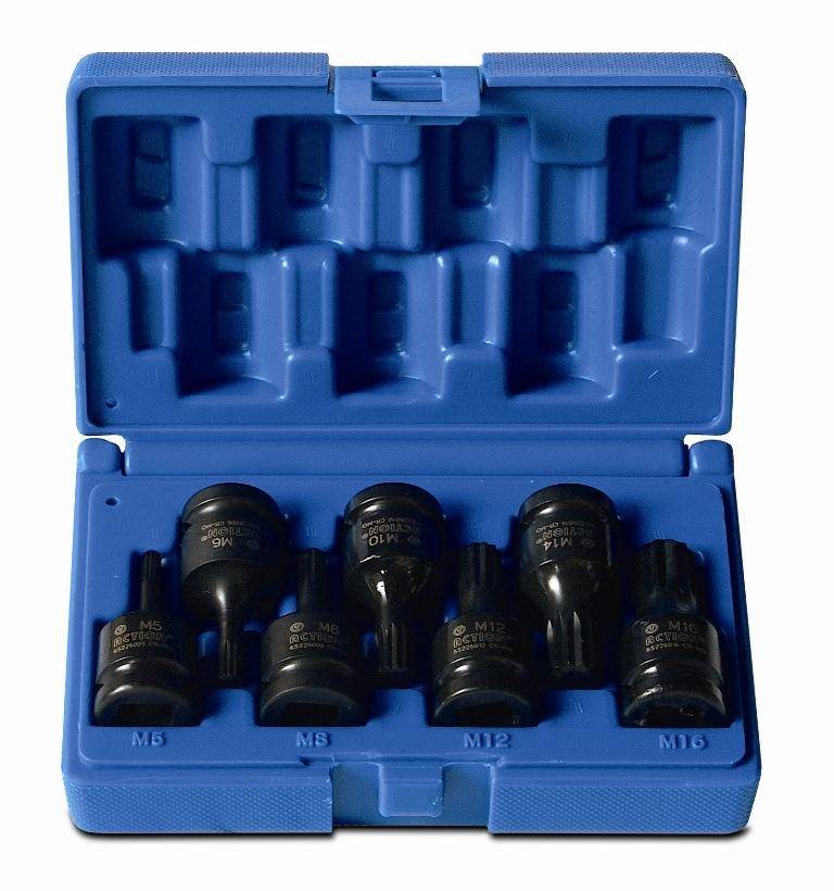 Set tubulare de impact 1/2&QUOT; - patrat antrenare triplu