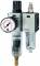 Grup preparare, 2 piese, pahar policarbonat, manometru standard, seria Future Mini