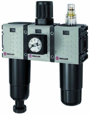 Grup preparare, 3 piese, pahar metalic, manometru compact, seria Future Mini