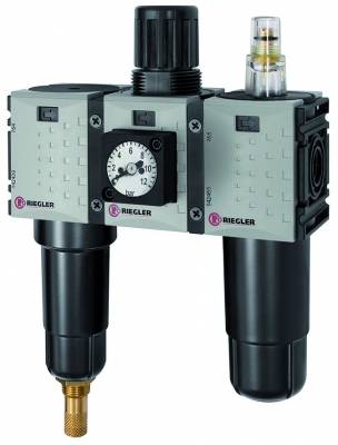 Grup preparare, 3 piese, pahar metalic, manometru compact, seria Future Mini