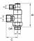 Valva oprire cu filet exterior G 1/4&QUOT; si interior G 1/4&QUOT; si G 1/8&QUOT;