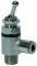 Ventil cu parghie 2/2 cu filet exterior si cupla push-in