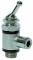 Ventil cu parghie 3/2 cu filet exterior si cupla push-in